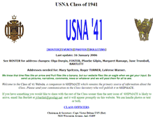 Tablet Screenshot of 1941.usnaclasses.com