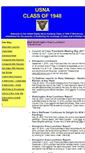 Mobile Screenshot of 1948.usnaclasses.com